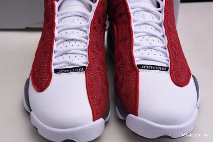 RED RETRO JORDAN - 13 FLINT GYM GREY 0928